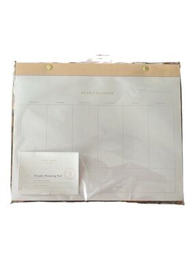 Sugar Paper Undated Weekly Planning Pad